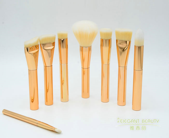 化妝刷定制的刷毛顏色染制工藝是否影響耐用性？